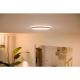 WiZ -LED Prigušiva stropna svjetiljka SUPERSLIM LED/22W/230V 2700-6500K Wi-Fi bijela