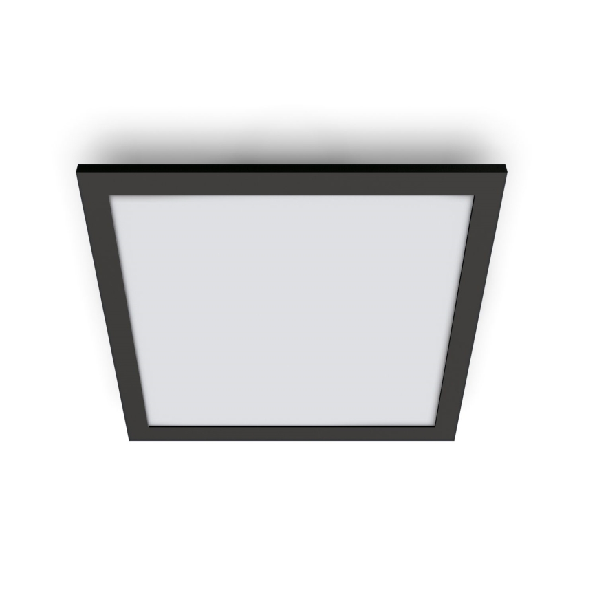 WiZ - LED Prigušiva stropna svjetiljka SUPERSLIM LED/36W/230V 2700-6500K Wi-Fi crna