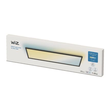 WiZ - LED Prigušivi panel SUPERSLIM LED/36W/230V 2700-6500K Wi-Fi crna