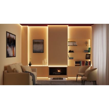 WiZ - LED RGB prigušiva traka 10m LED/12W/230V Wi-Fi