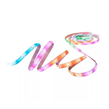 WiZ - LED RGBIC prigušivačka traka 4m LED/10,2W/5V 2700-6500K Wi-Fi