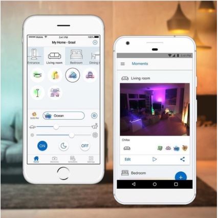 WiZ - LED RGBW Prigušiva stolna lampa SPIRIT LED/13W/230V Wi-Fi 2200-6500K