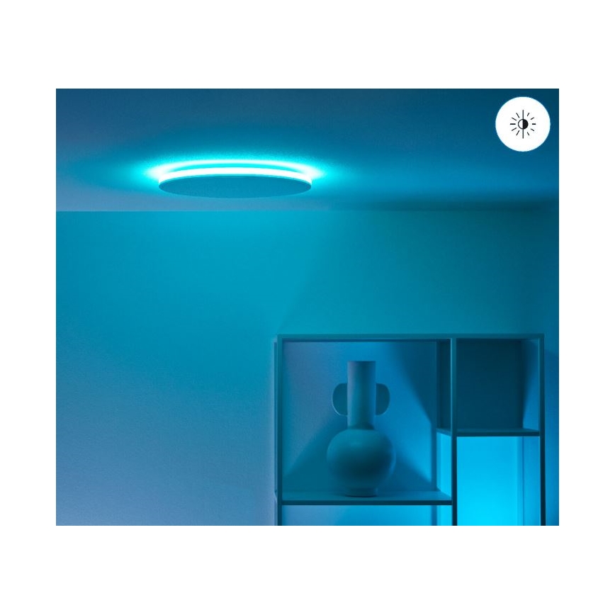 WiZ - LED RGBW Prigušiva stropna svjetiljka RUNE LED/21W/230V 2700-6500K Wi-Fi bijela