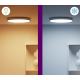 WiZ - LED RGBW Prigušiva stropna svjetiljka RUNE LED/21W/230V 2700-6500K Wi-Fi crna