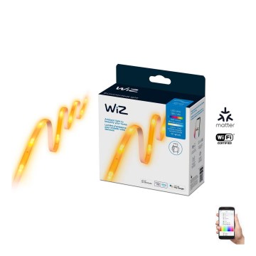 WiZ - LED RGBW Prigušiva traka 4m LED/13W/230V 2700-6500K Wi-Fi