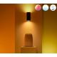 WiZ -LED RGBW Prigušiva zidna svjetiljka UP&DOWN 2xGU10/4,7W/230V 2200-6500K Wi-Fi CRI 90 crna