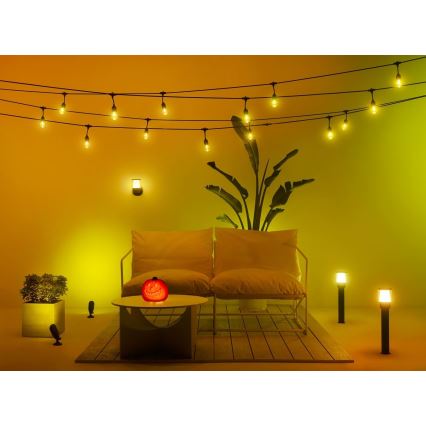 WiZ - LED RGBW vanjska svjetiljka s prigušivanjem ELPAS LED/4,8W/12/230V 2700-5000K IP65 Wi-Fi