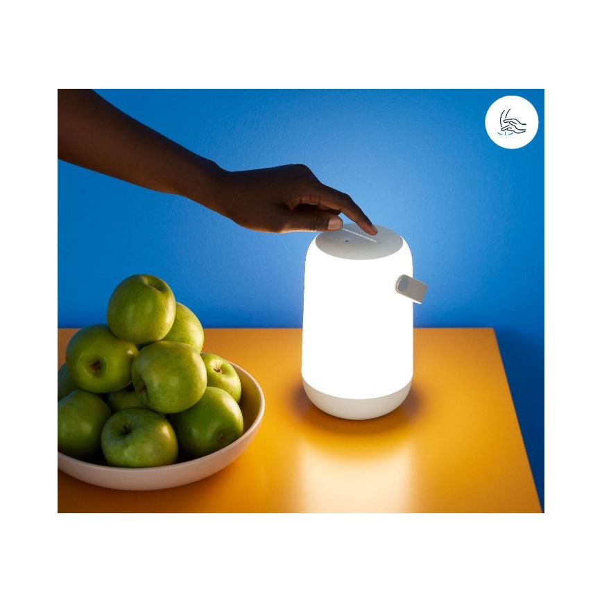 WiZ - LED RGBW prijenosna lampa s prigušivanjem MOBILE LED/13,5W/5V 2200-6500K Wi-Fi 1800 mAh