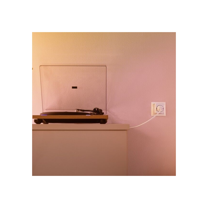 WiZ - Pametna utičnica E 2300W + power meter Wi-Fi