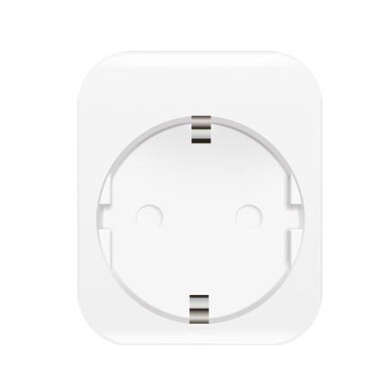 WiZ - Pametna utičnica F 2300W + power meter Wi-Fi SCHUKO