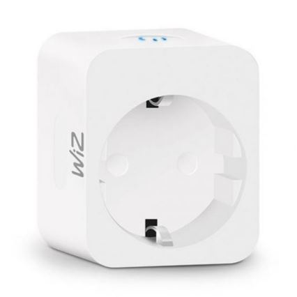 WiZ - Pametna utičnica F 2300W Wi-Fi SCHUKO