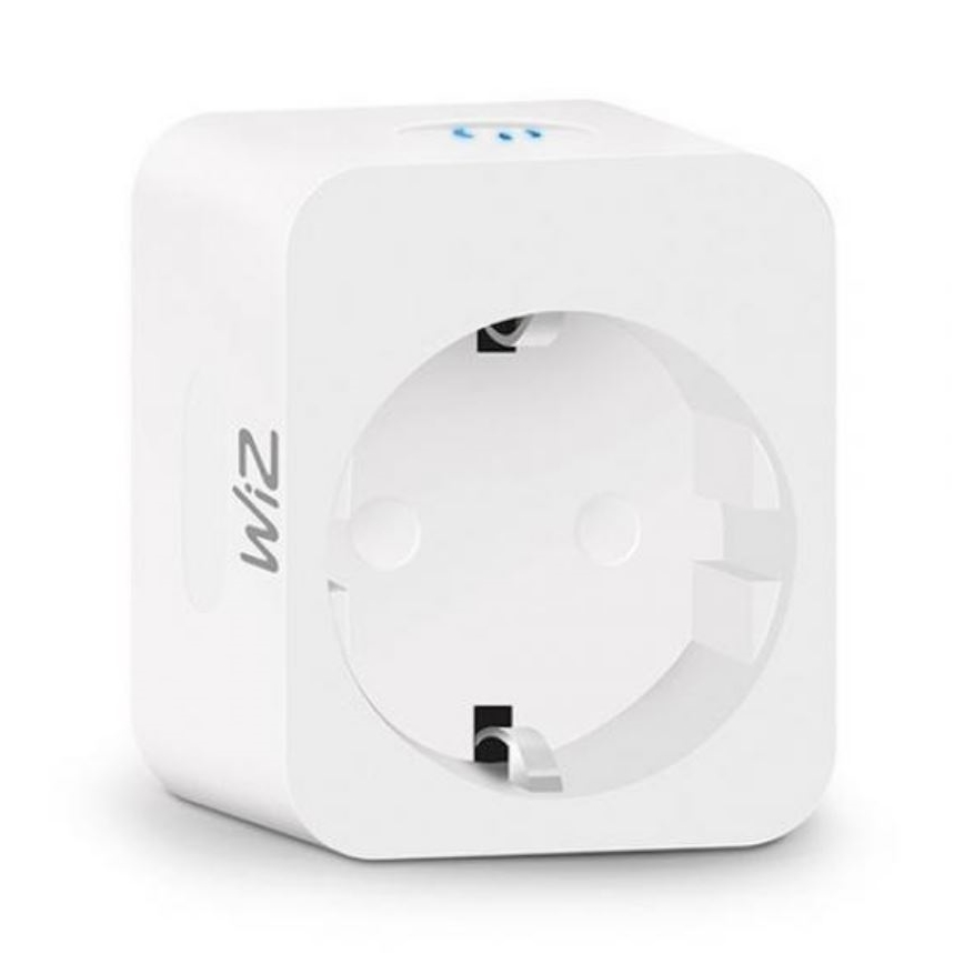 WiZ - Pametna utičnica F 2300W Wi-Fi SCHUKO