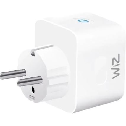 WiZ - Pametna utičnica F 2300W Wi-Fi SCHUKO