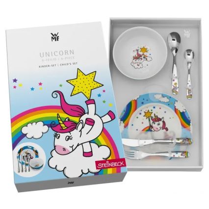 WMF - 6-dijelni dječji set posuđa UNICORN