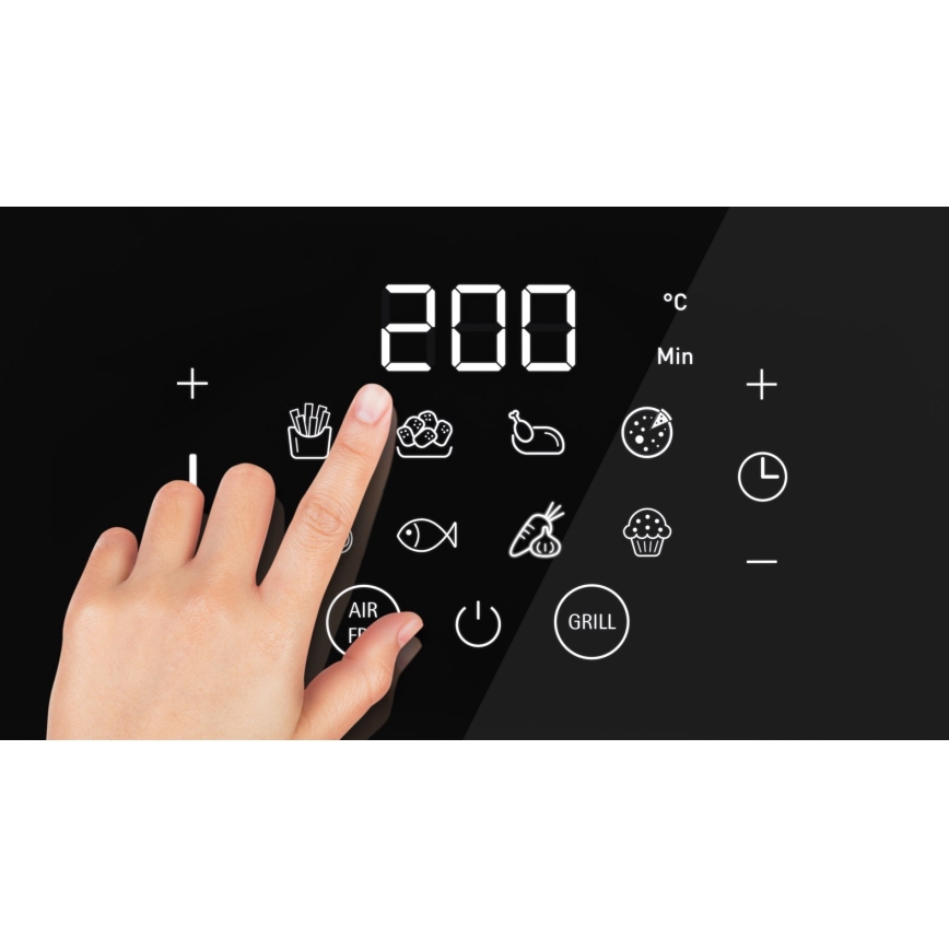 WMF - Friteza na vrući zrak MULTI TASTE 1550W/230V crna