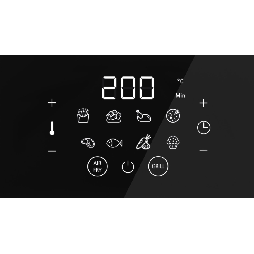 WMF - Friteza na vrući zrak MULTI TASTE 1550W/230V crna