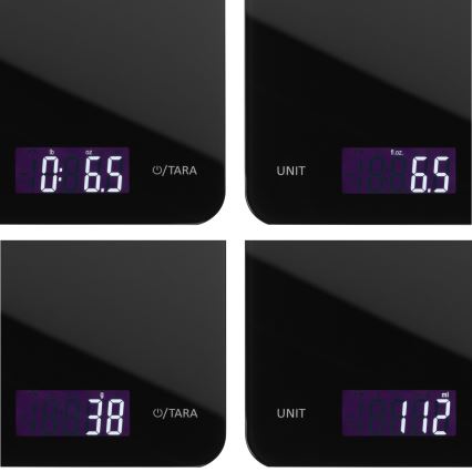 WMF - Kuhinjska vaga 2xCR2032 crna