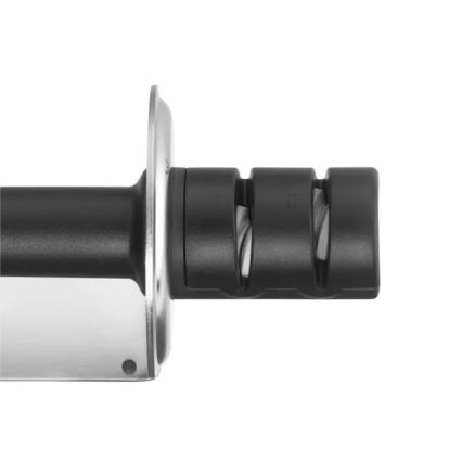 WMF - Oštrač noževa GOURMET 42,5 cm crna/nehrđajući čelik