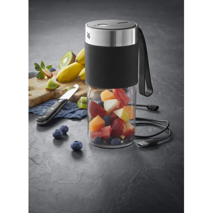 WMF - Putni smoothie blender KITCHENminis 50W/7,4V 1200 mAh nehrđajući