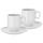 WMF - SET 2x Šalica za café creme s tanjurićem BARISTA 170 ml bijela