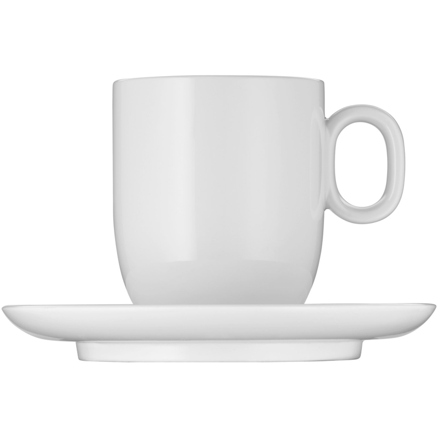 WMF - SET 2x Šalica za café creme s tanjurićem BARISTA 170 ml bijela