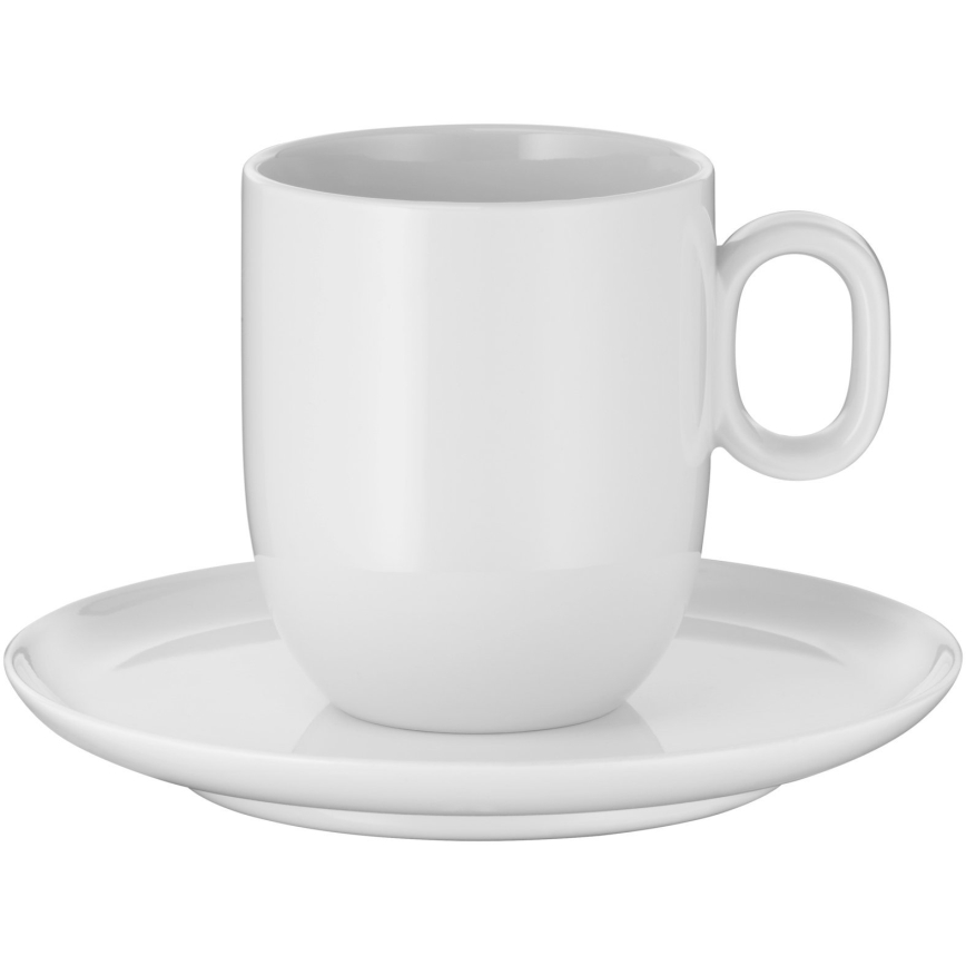 WMF - SET 2x Šalica za café creme s tanjurićem BARISTA 170 ml bijela