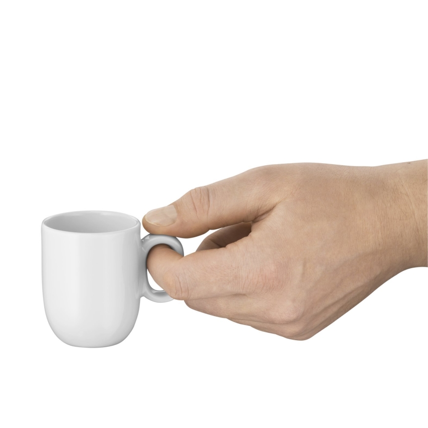WMF - SET 2x Šalica za espresso s tanjurićem BARISTA bijela