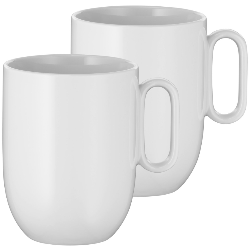 WMF - SET 2x Šalica za kavu BARISTA 380 ml bijela