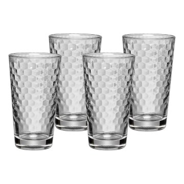 WMF - SET 4x Čaša za latte macchiato COFFEE TIME 280 ml