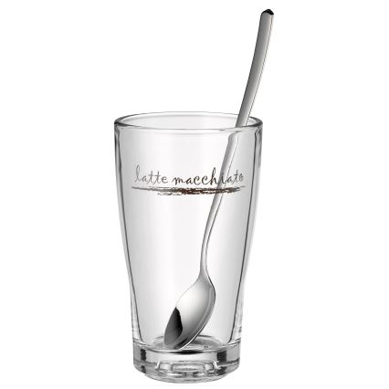 WMF - Set čaša i žličica za latte macchiato CLEVER & MORE 6kom