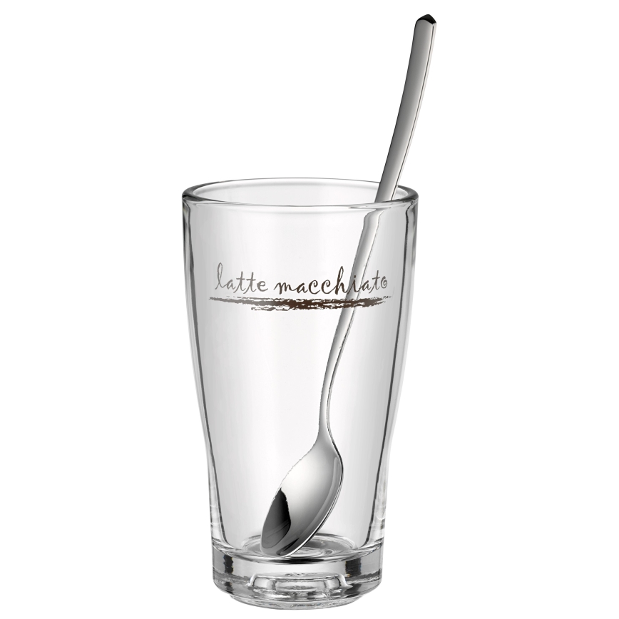 WMF - Set čaša i žličica za latte macchiato CLEVER & MORE 6kom