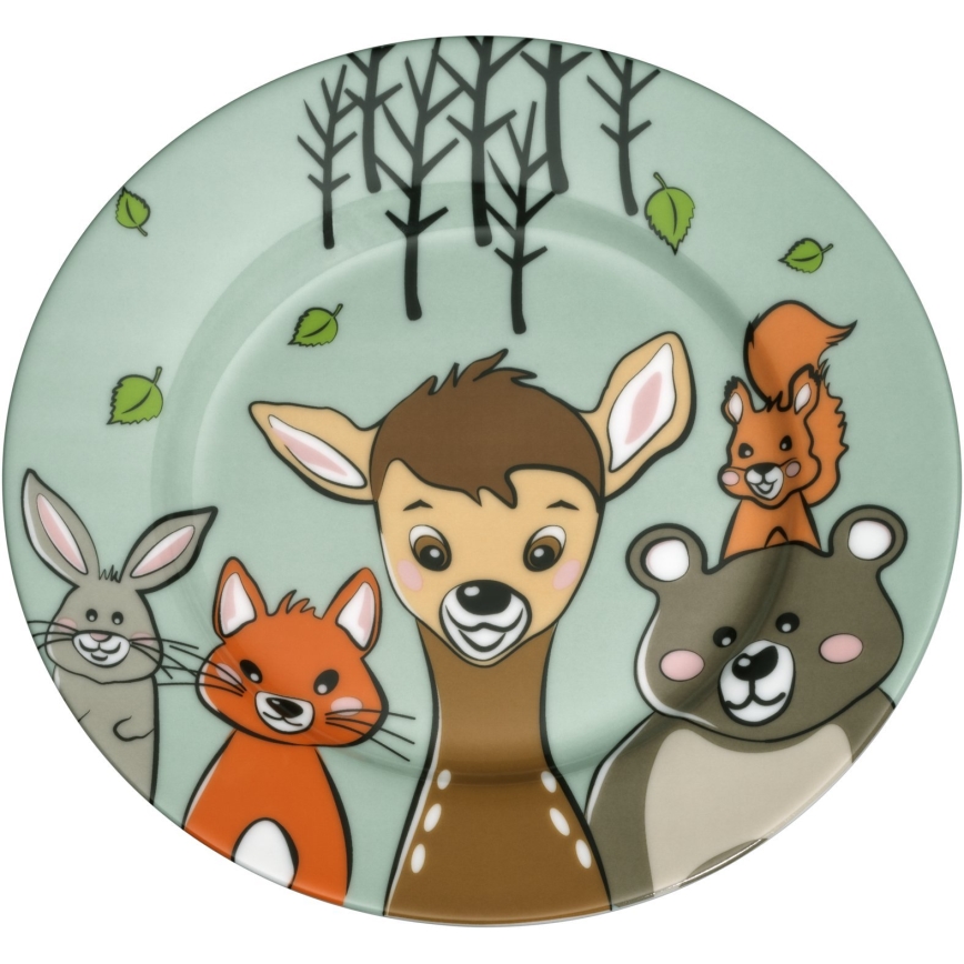 WMF - Set dječjeg posuđa i pribora za jelo FOREST FRIENDS 6kom