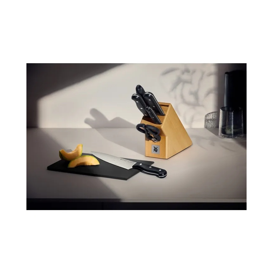 WMF - Set kuhinjskih noževa u stalku SPITZENKLASSE PLUS, 6 kom.