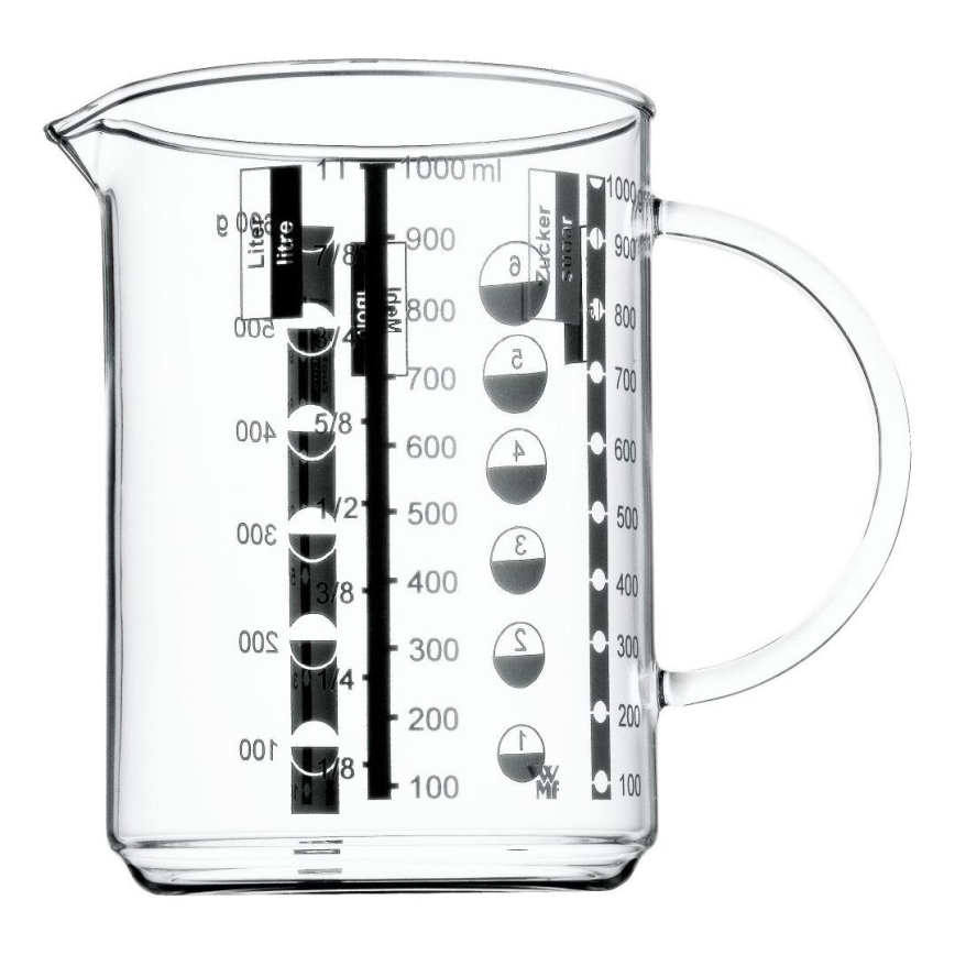 WMF - Staklena mjerica GOURMET 1l