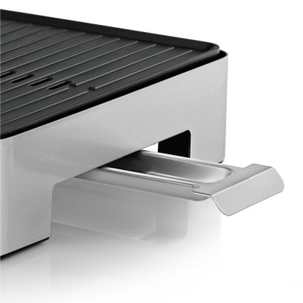 WMF - Stolni električni roštilj QUADRO LONO 1250W/230V nehrđajući