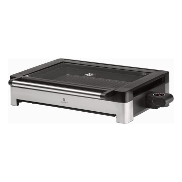 WMF - Stolni električni roštilj s poklopcem LONO 2200W/230V nehrđajući