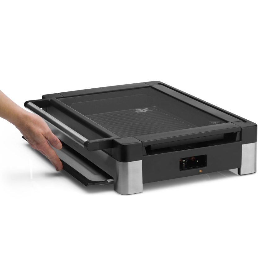 WMF - Stolni električni roštilj s poklopcem LONO 2200W/230V nehrđajući