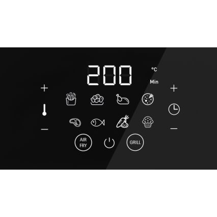 WMF - Friteza na vrući zrak MULTI TASTE 1550W/230V crna