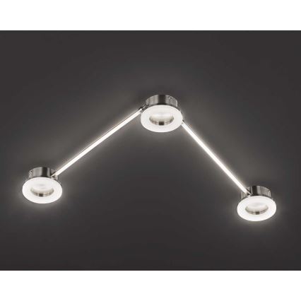 Wofi 10184 -  LED Prigušiva reflektorska svjetiljka LIMA 3xLED/7W/230V 3000K