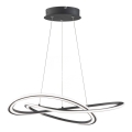 Wofi 10494 - LED prigušivački luster na užetu OHIO LED/34W/230V