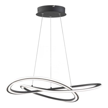 Wofi 10494 - LED prigušivački luster na užetu OHIO LED/34W/230V