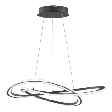 Wofi 10494 - LED prigušivački luster na užetu OHIO LED/34W/230V