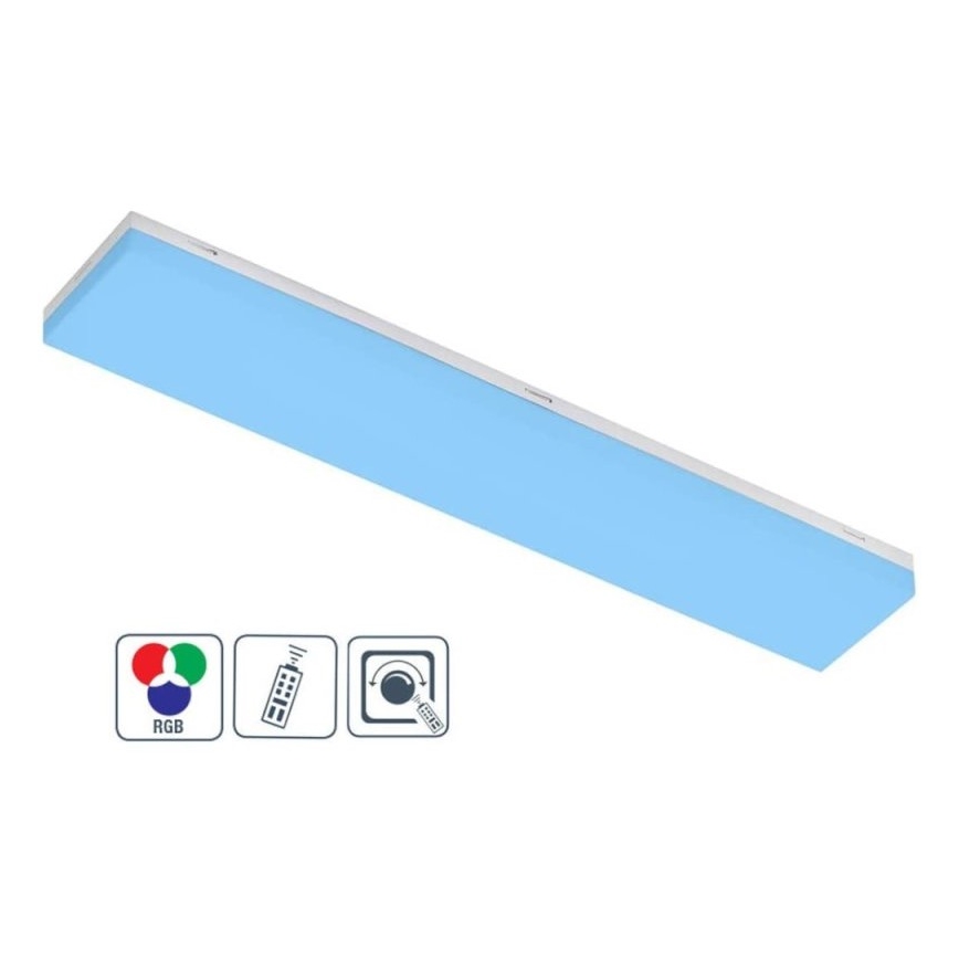 Wofi 11276 - LED RGB Proširujući prigušivi nadgradni panel FOURLIGHTS LED/10W/230V