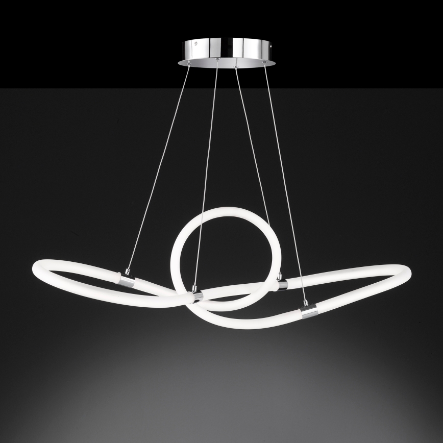 Wofi 11349 - LED Prigušivi luster na sajli MIRA LED/50W/230V 3000K + daljinski upravljač