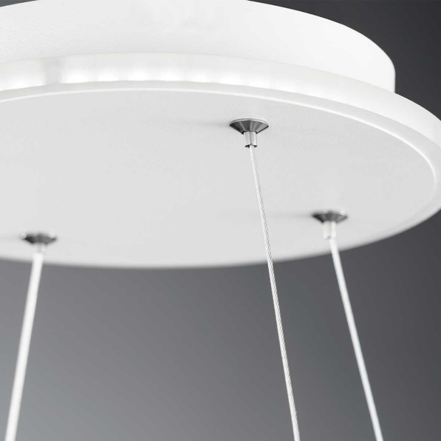 Wofi 11501FW - LED Prigušivi luster na sajli SHAY LED/39W/230V 3000K bijela