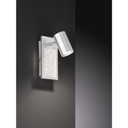 Wofi 11589 - LED Zidna reflektorska svjetiljka BALI 1xGU10/5W/230V + LED/6W/230V
