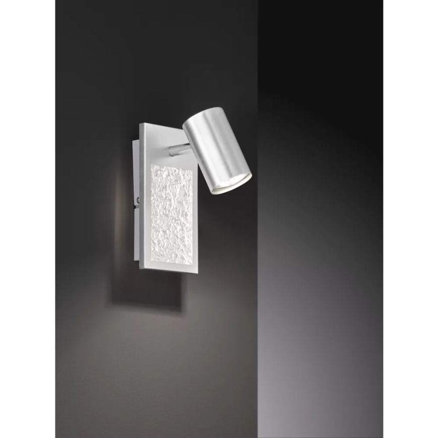 Wofi 11589 - LED Zidna reflektorska svjetiljka BALI 1xGU10/5W/230V + LED/6W/230V