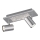 Wofi 11590 - LED Ugradbena svjetiljka BALI 2xGU10/5W/230V + LED/4,5W/230V