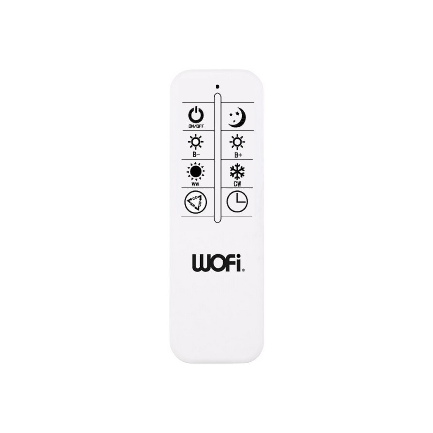 Wofi 11621 - LED Prigušiva stropna svjetiljka AKON LED/38W/230V 2700-5500K + daljinski upravljač