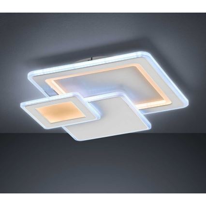 Wofi 11860 - LED Prigušiva stropna svjetiljka MOLA LED/36W/230V 3000-5500K + daljinski upravljač